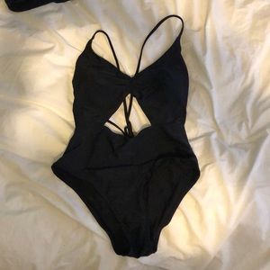 Aerie One Piece Swimsuit with Cutout Detail